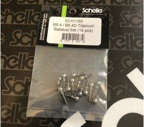 B74.2 and B74.2D Titanium Ballstud Set (14 pcs)