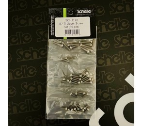 B7 / B7D Titanium Upper Screw Set (Batch #1)