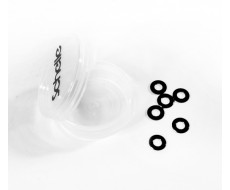 Black Ballstud Washers, 0.5mm Thick