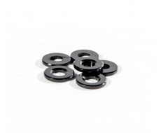 Black Ballstud Washers, 1.0mm Thick
