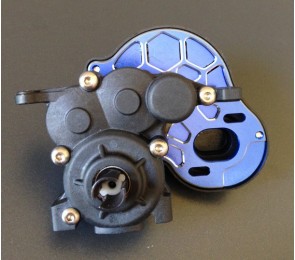 B5M 4-Gear Vented Motor Plate, Blue