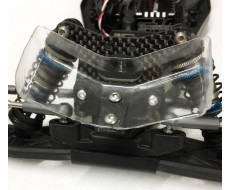 B6.1 Low Front Wing Mount, 3D with screws