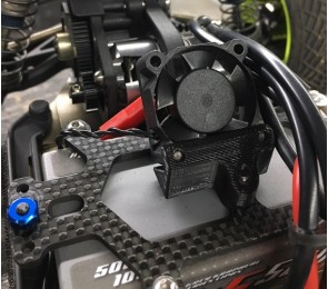 B6.1 / B6 Extreme Battery Strap Fan Mount