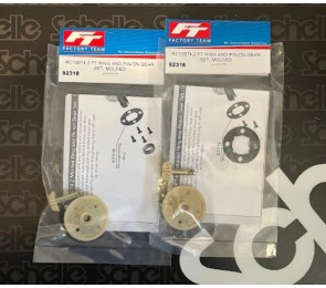 B74.2 FT Plastic Ring and Pinion Car Set (2)