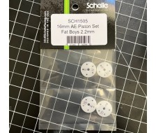 16mm AE 5 Hole Fat Boys [2.2mm] Piston Set