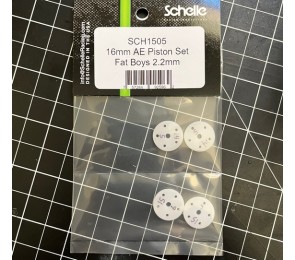 16mm Pro-Built 5 Hole Fat Boys [2.2mm] Piston Set